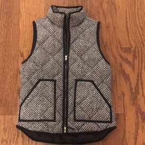 Jcrew down vest